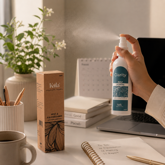 Kalla Air Freshner (100ml)- Jasmine Clarity & Relief