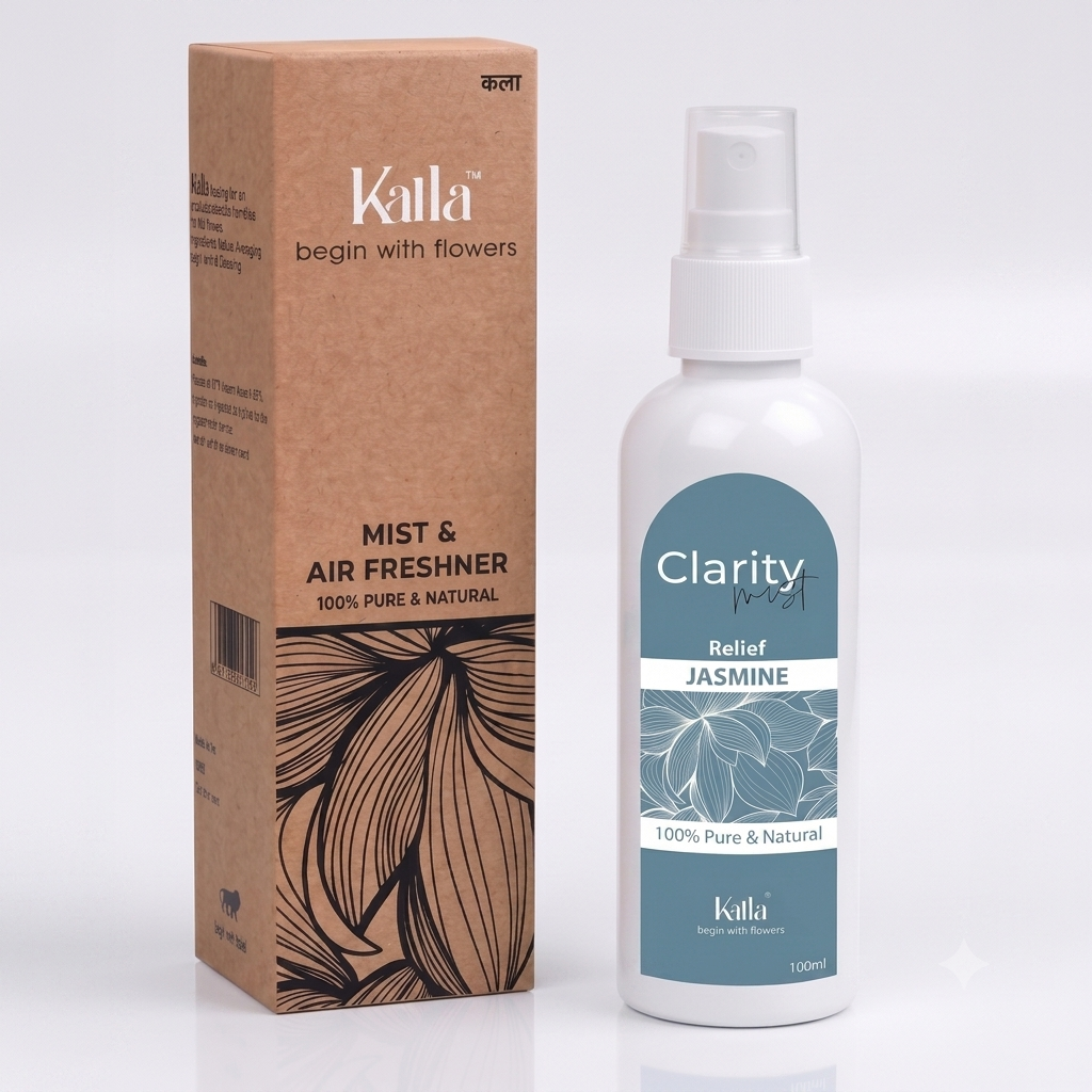 Kalla Air Freshner (100ml)- Jasmine Clarity & Relief