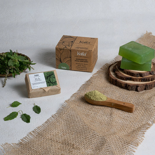 Kalla Tulsi Bathing Bars