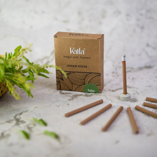 Kalla Tulsi Dhoop Stick