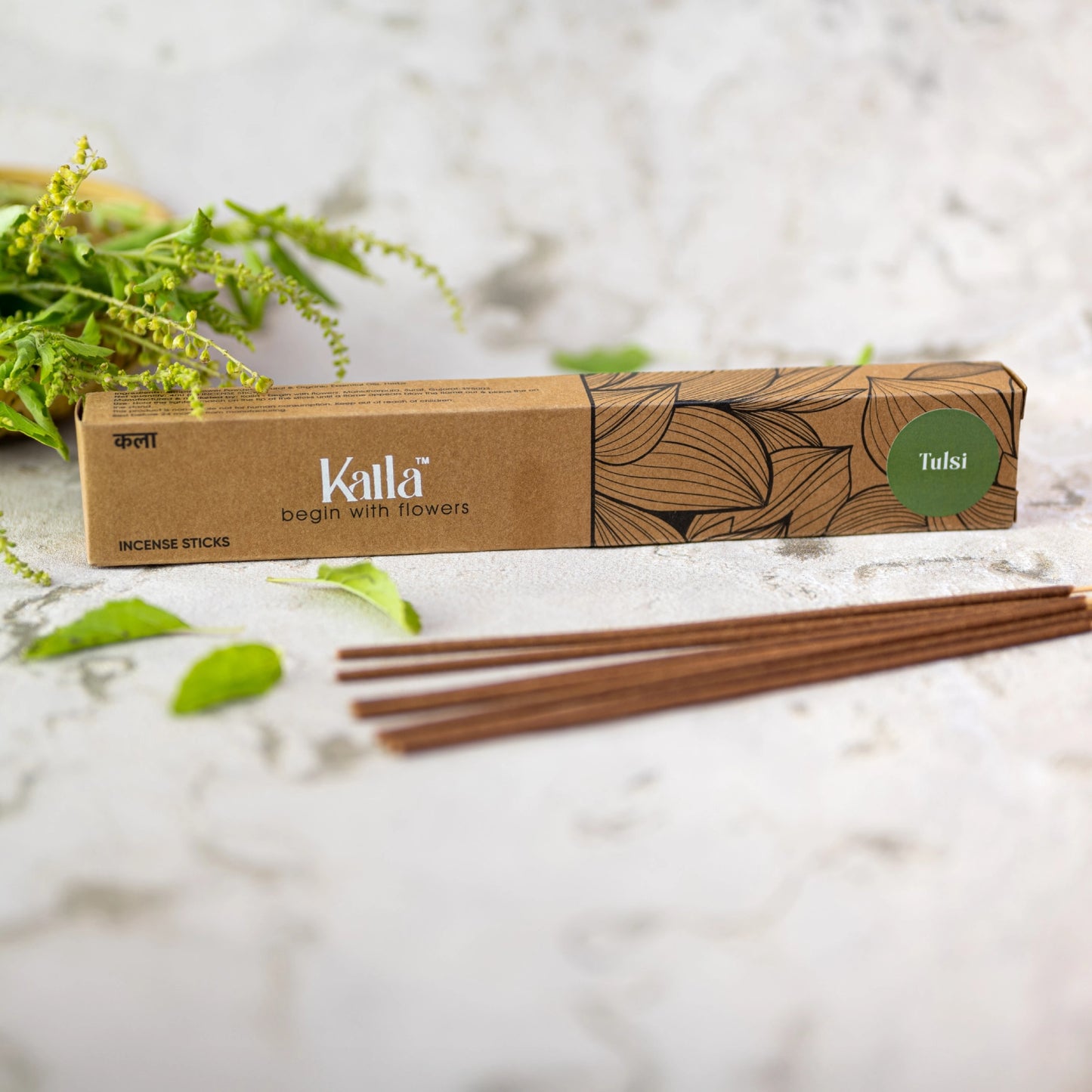 Kalla Incense Stick (40 Sticks) - Tulsi