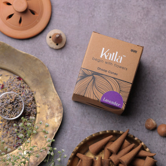 dhoop cones lavender