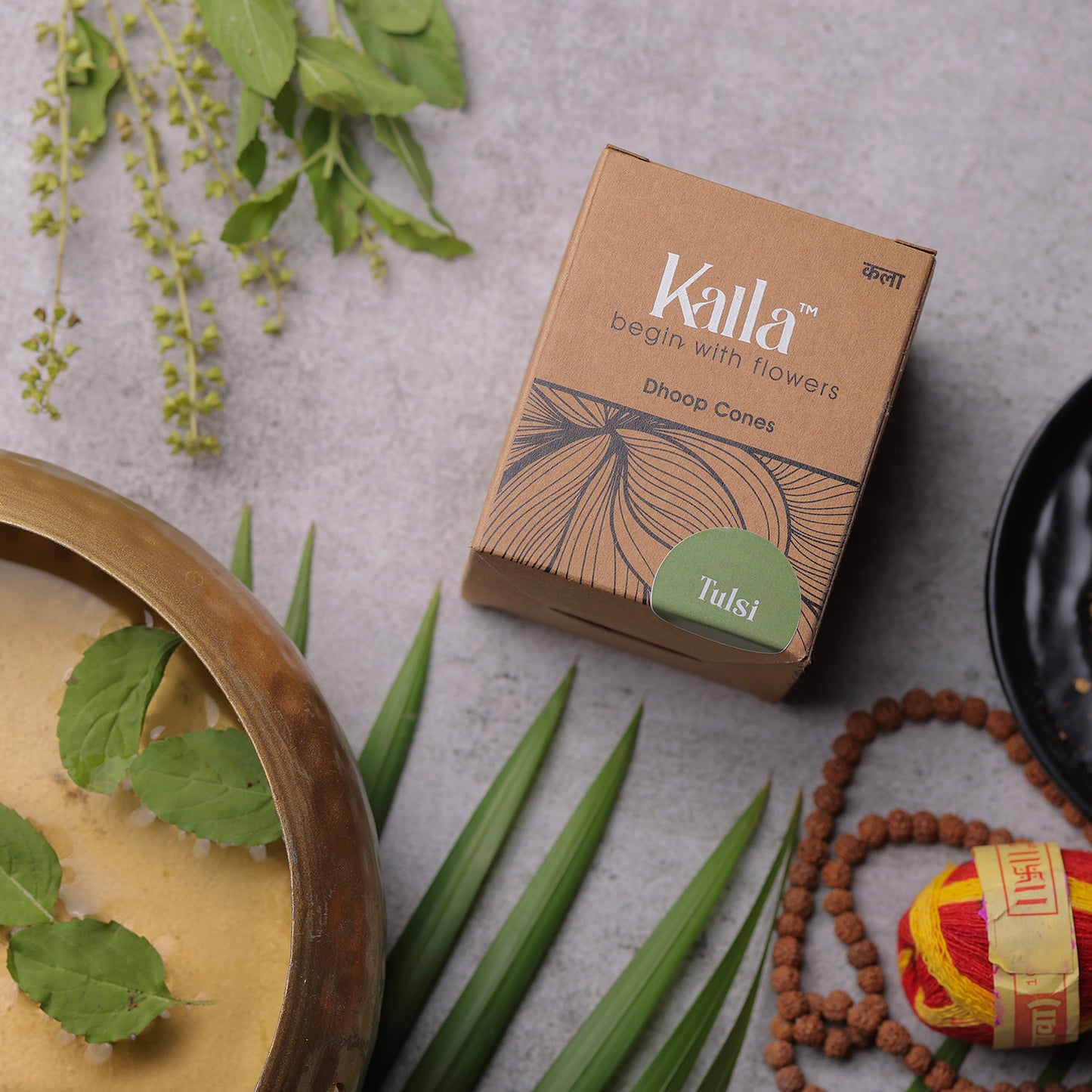 dhoop cones tulsi