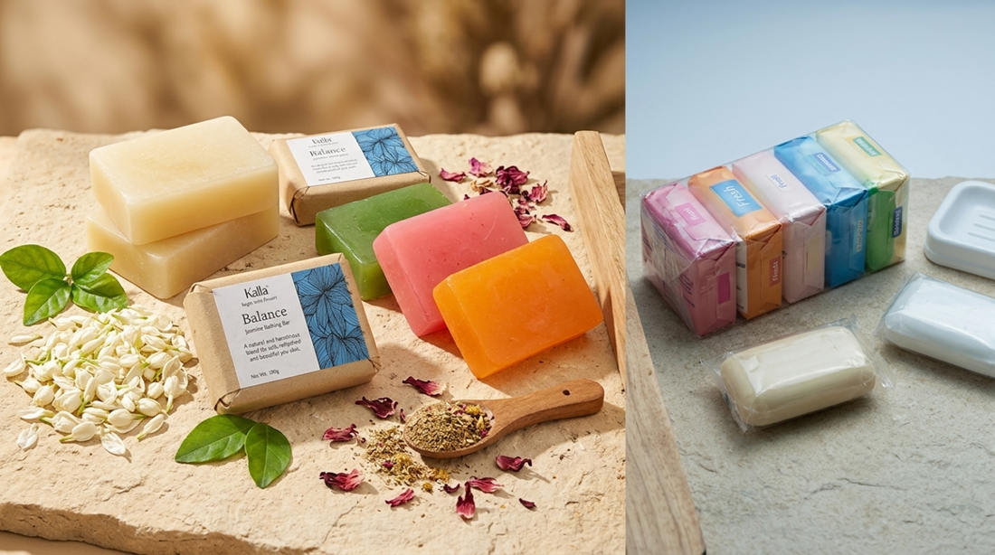 Handcrafted Bathing Bars vs. Regular Soap: What’s the Difference?