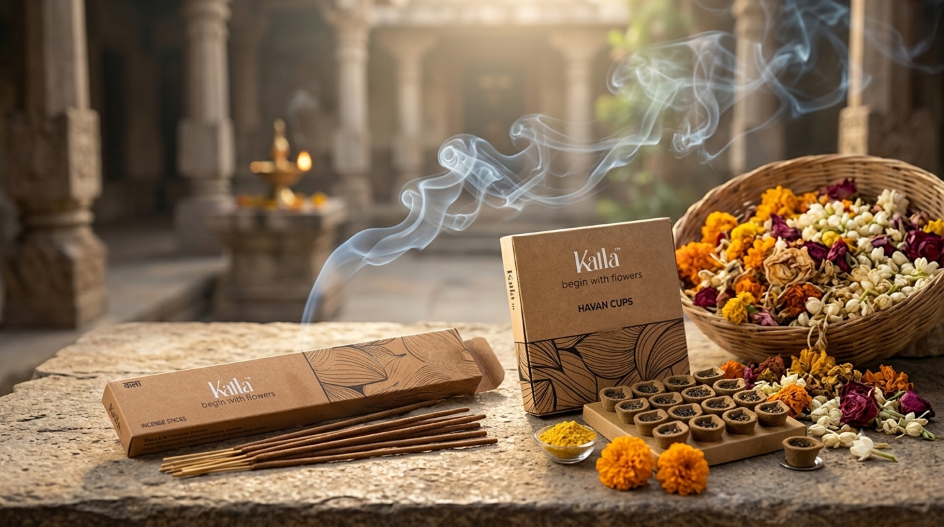 How Kalla Gives Temple Flowers a Second Life