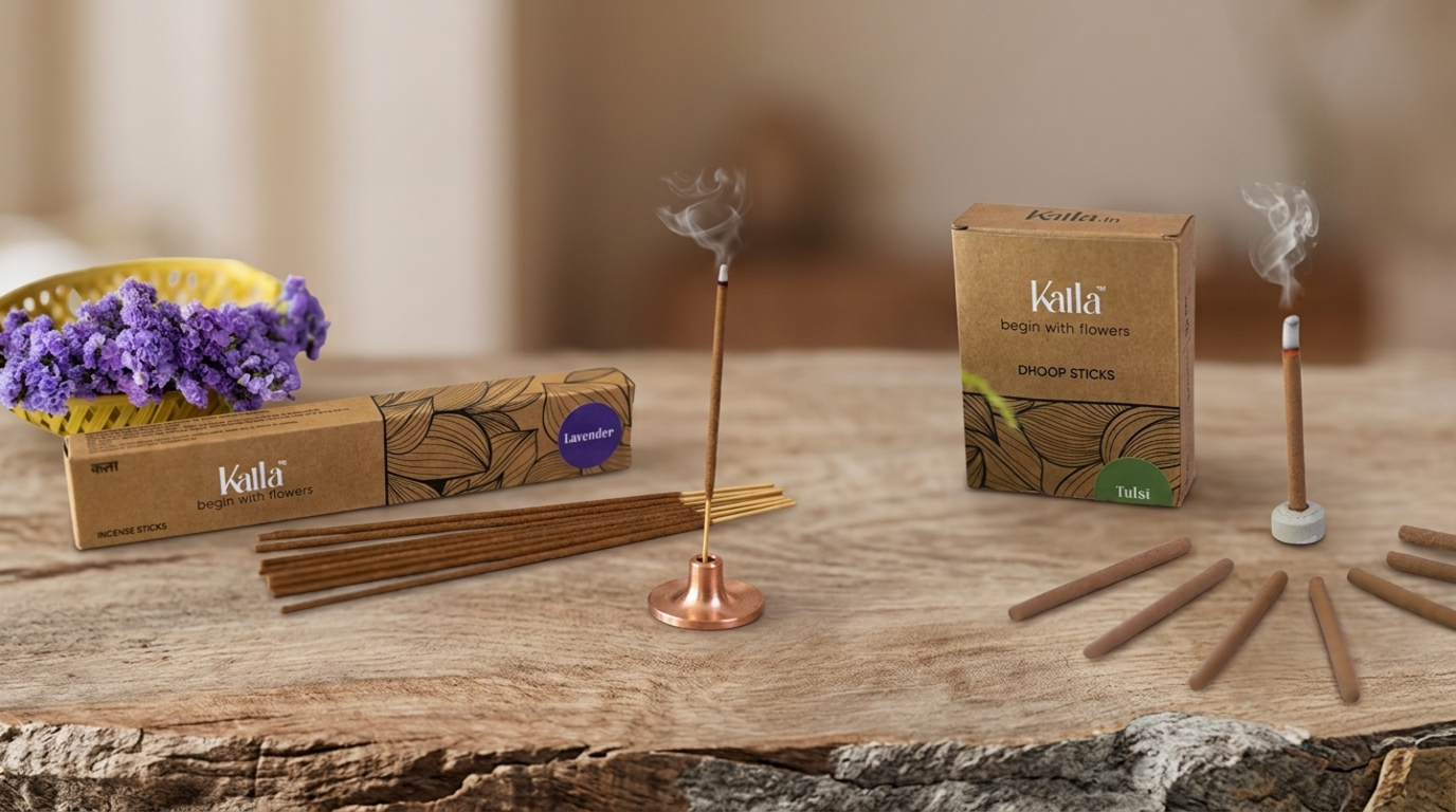 What Is the Difference Between Incense Sticks and Dhoop?