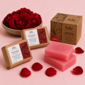 Kalla Aromatic Bathing Bars (100 * 4 = 400 gms) - Rose