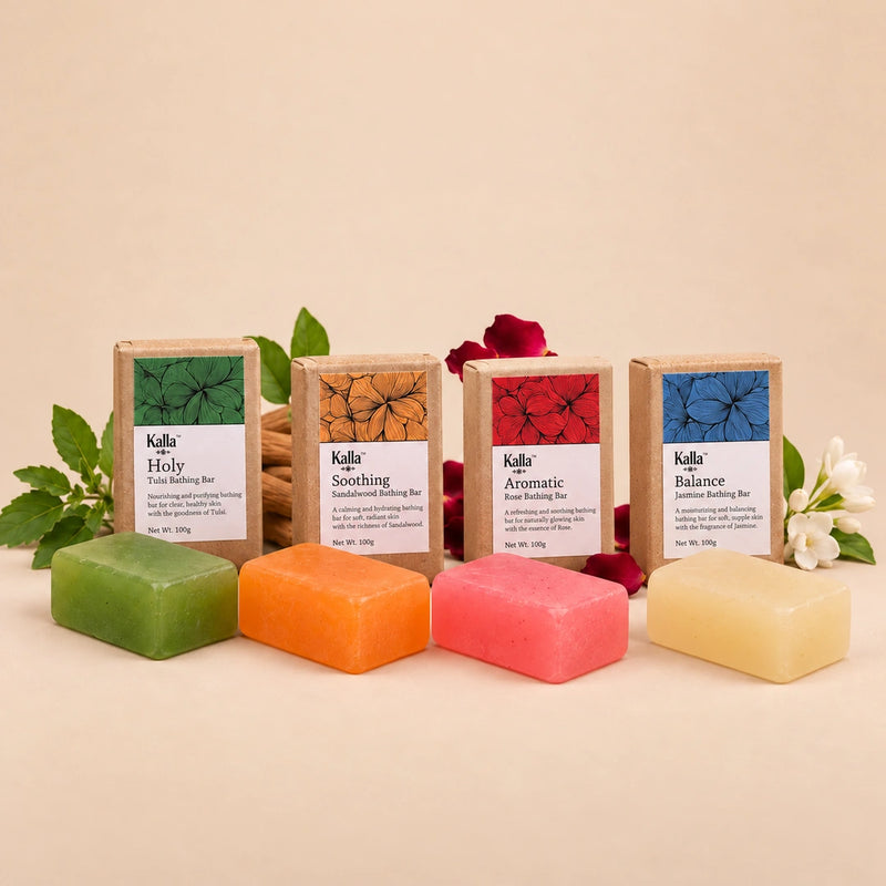 Assorted Bathing Bars (Pack of 4)