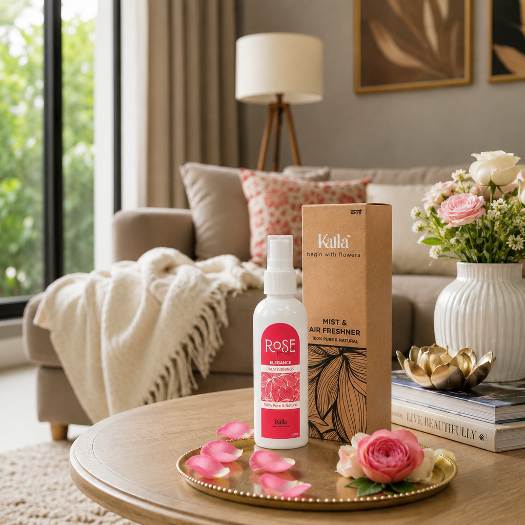 Kalla  Air Freshner (100ml)- Rose Serenity & Elegance