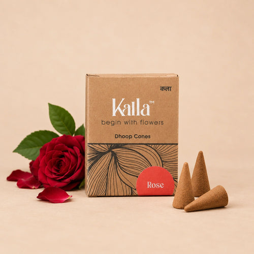dhoop cones rose