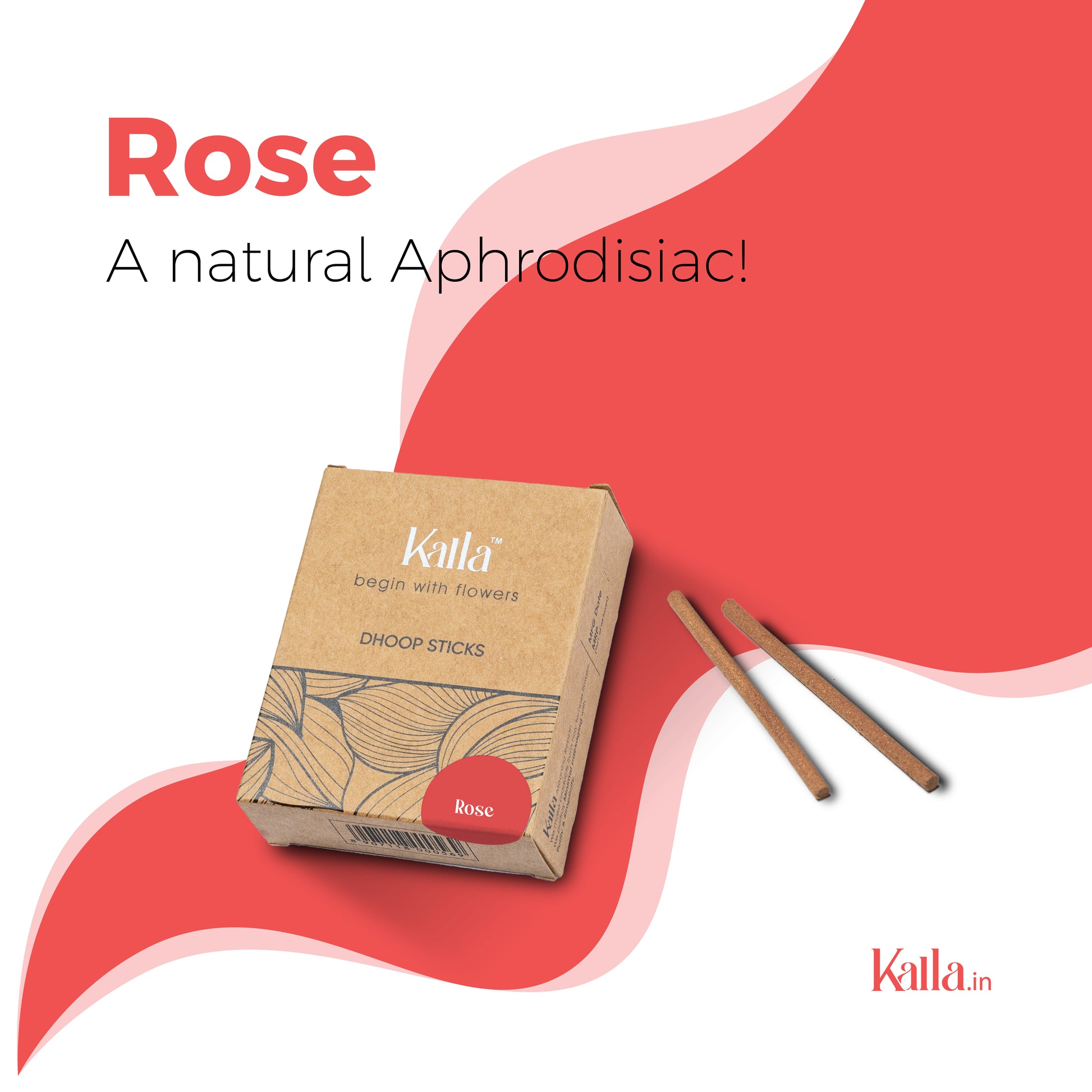 Kalla Rose Dhoop Stick