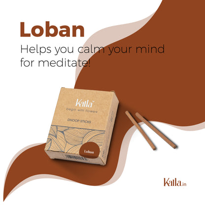 Kalla Natural Dhoop Sticks - Loban