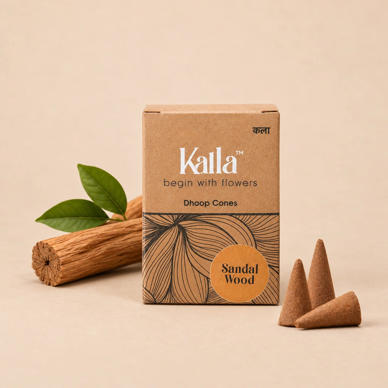 dhoop cones sandalwood