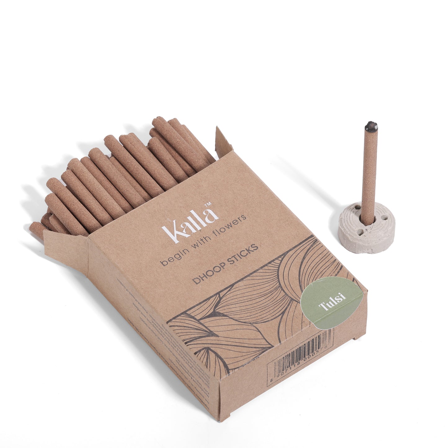 Kalla Natural Dhoop Sticks - Tulsi