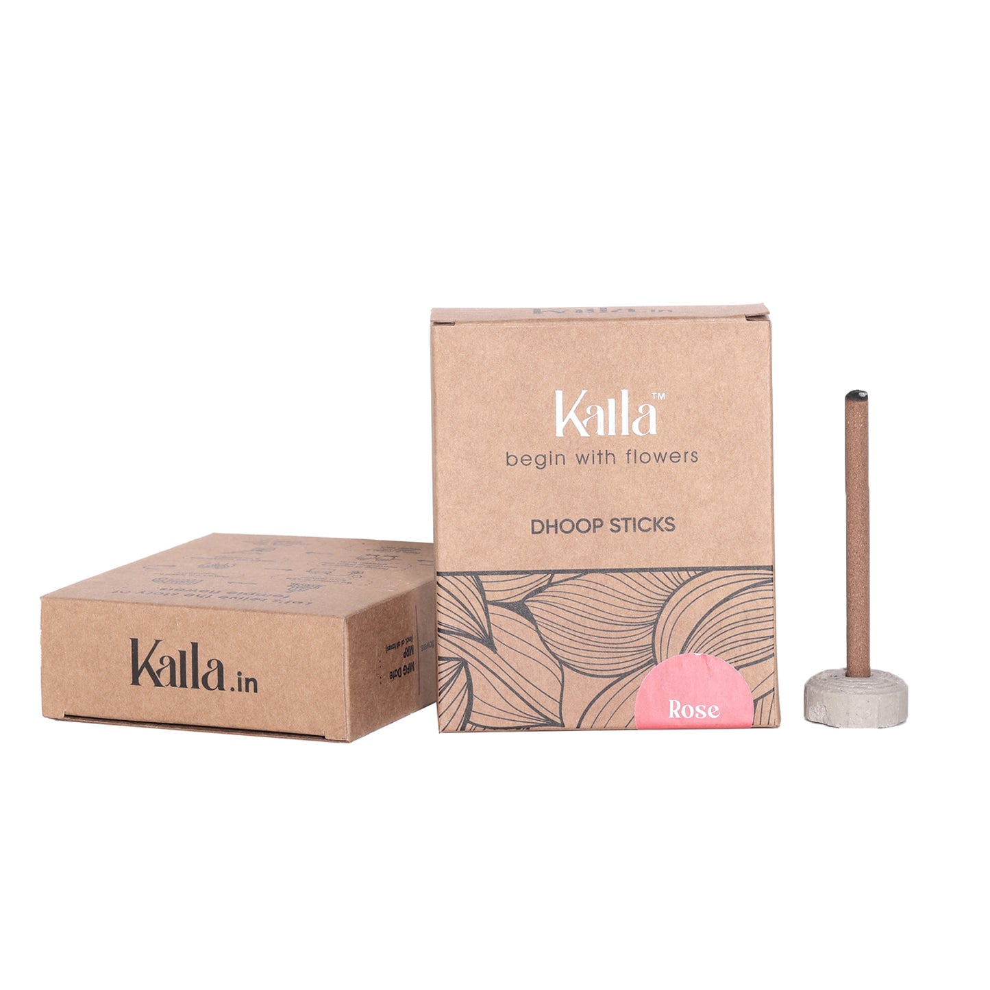 Kalla Natural Dhoop Sticks - Rose