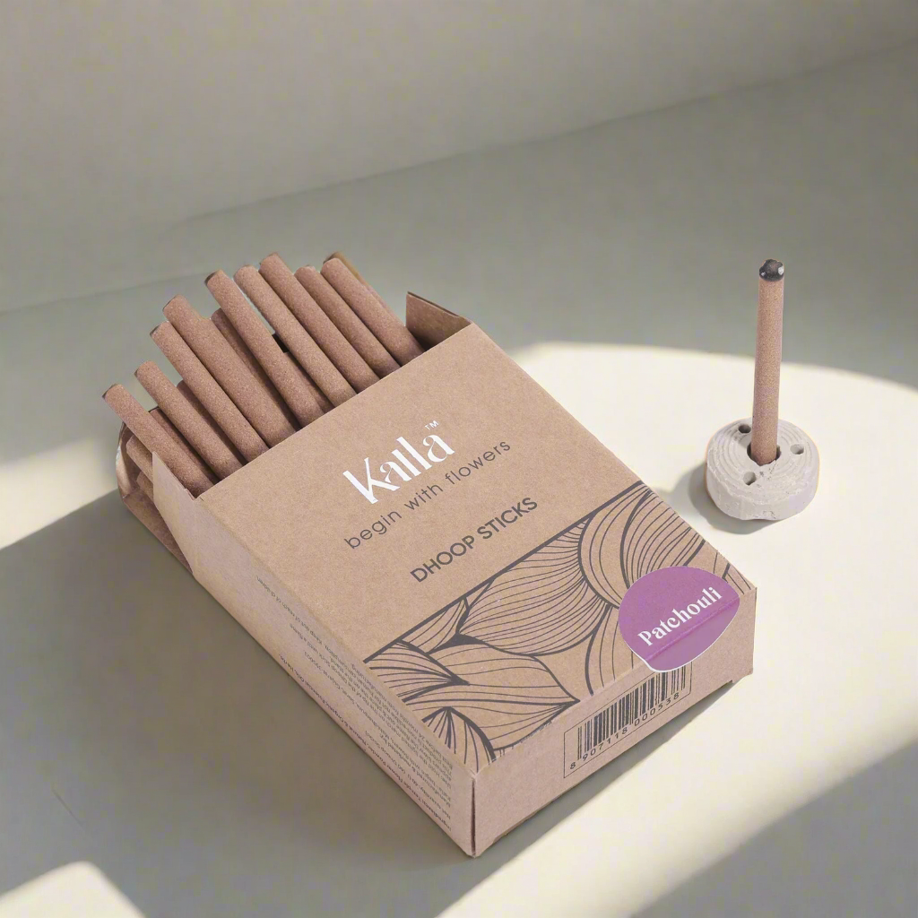 Kalla Natural Dhoop Sticks - Patchouli