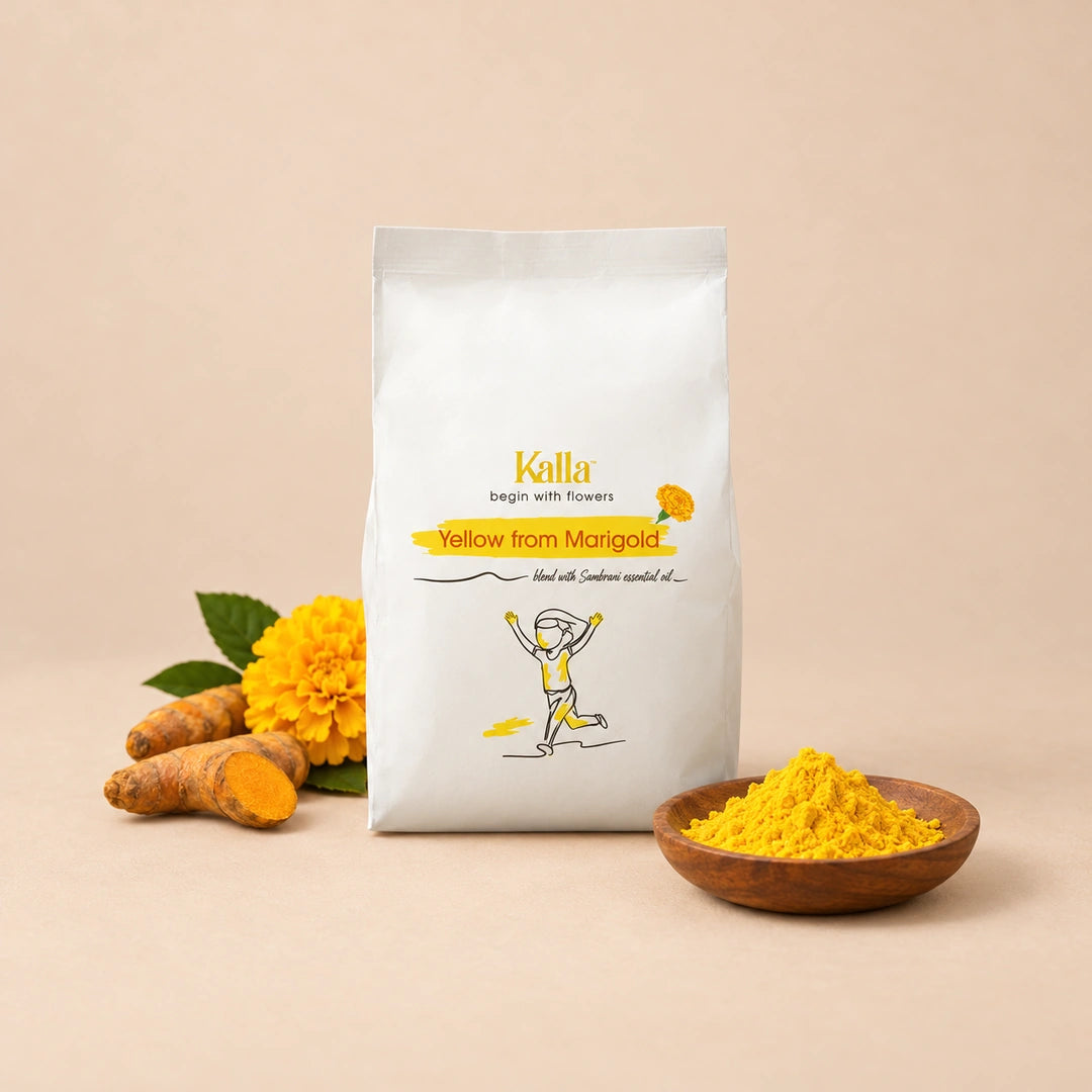 Yellow Natural Gulaal (100g)