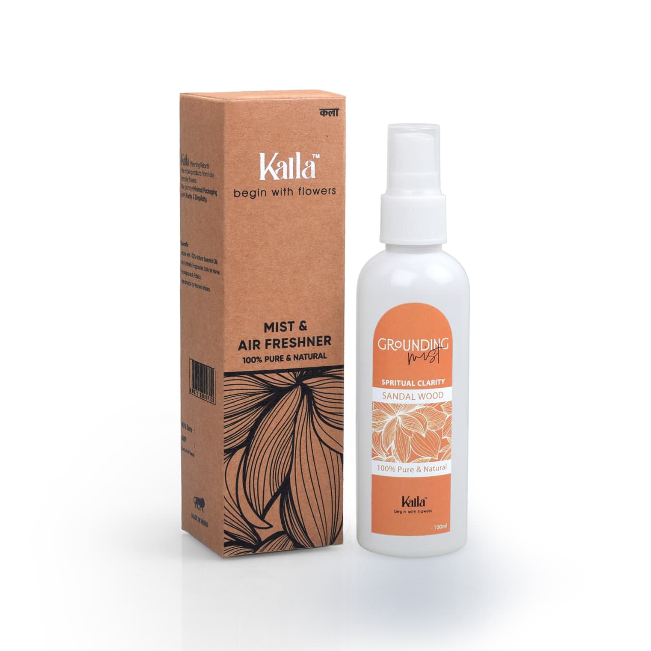 Kalla  Air Freshner (100ml)- Sandalwood Grounding
